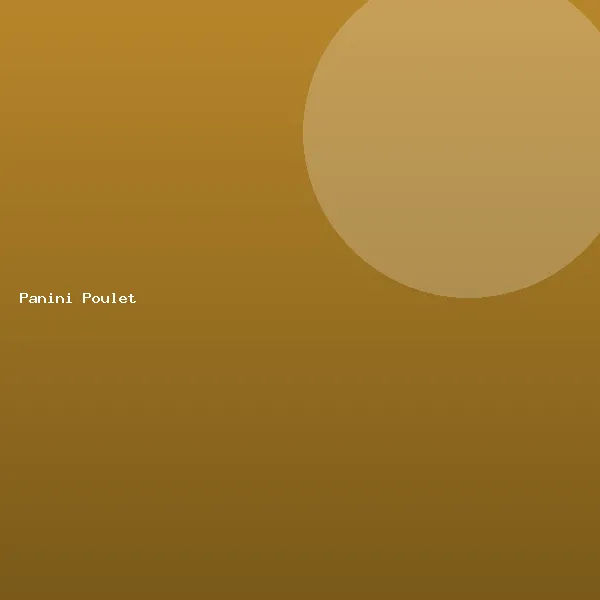 Panini Poulet