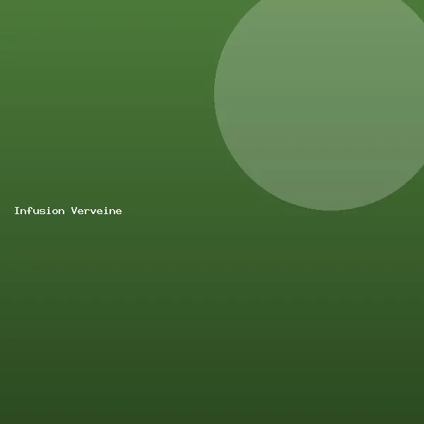 Infusion Verveine