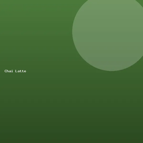 Chai Latte